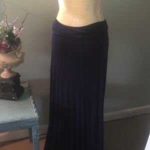 Finders Keepers Fold over Navy Skirt